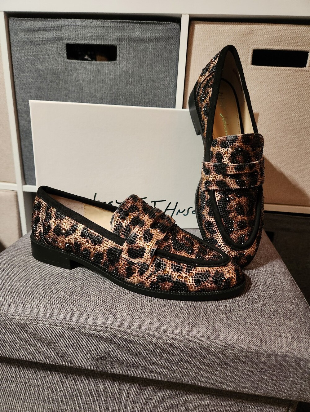 Betsey Johnson Leopard Loafers